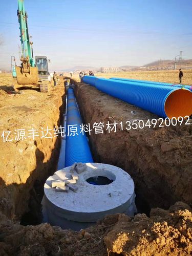 白山市hdpe钢带增强管工厂